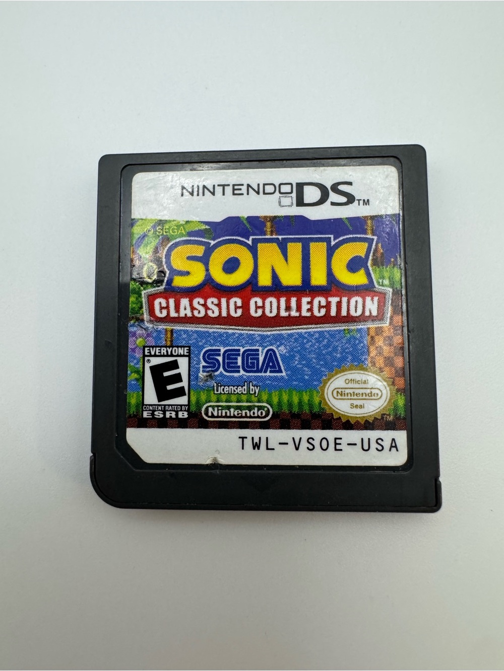Nintendo DS Sonic Classic Collection Cartridge Only